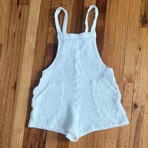 Billabong Women’s White Shorts Romper